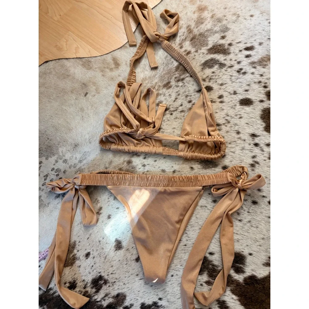 Inamorata Amara bikini Set In Brule Size L/XL